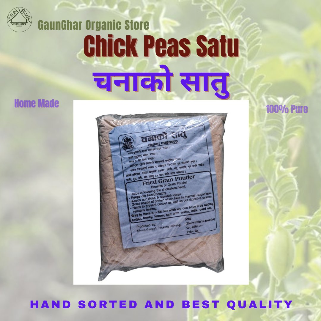 Chickpeas Powder ( Chana Ko Satu)